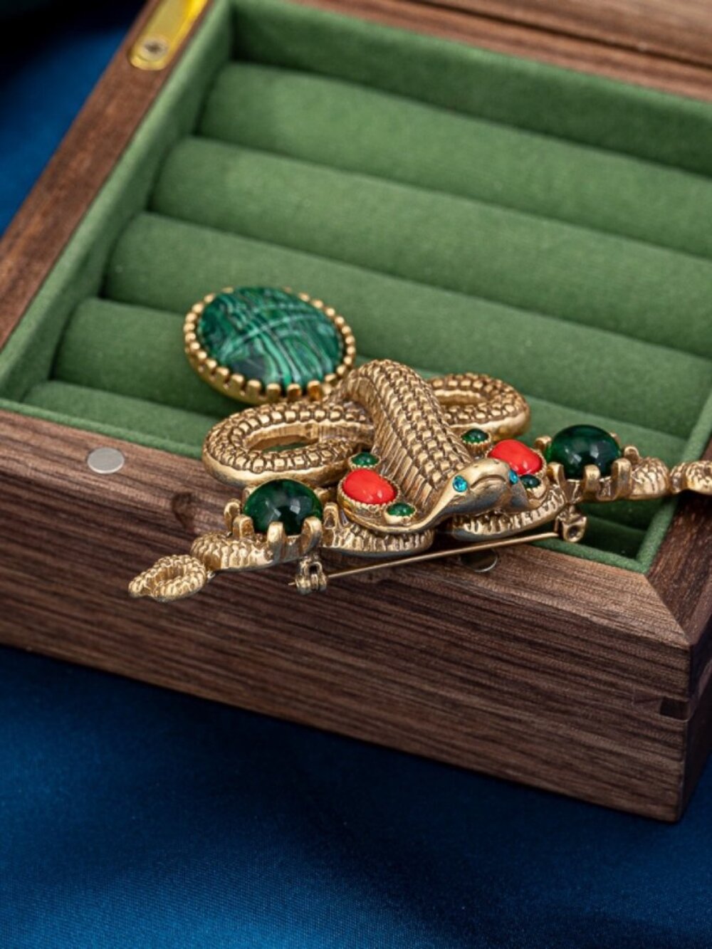 Alexis Bittar Snake Collection Brooch